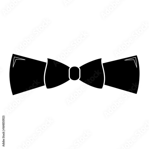 elegant bowtie isolated icon vector illustration design