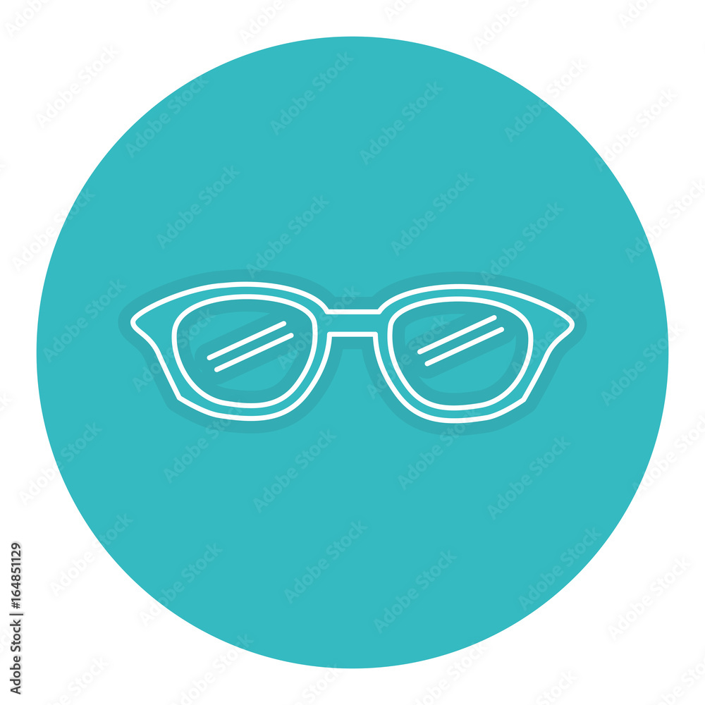 eye glasses isolated icon vector illustration design eye glasses isolated icon vector illustration design