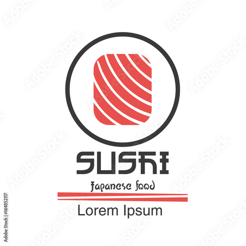 Japan food vector logo design