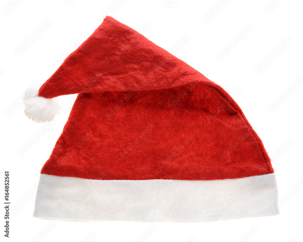 Christmas hat isolated on white background. Christmas hat isolated on white background.