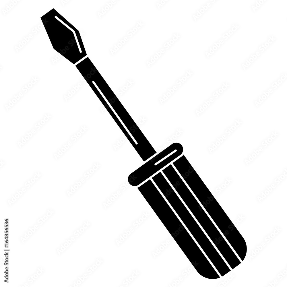 Fototapeta premium screwdriver tool isolated icon vector illustration design