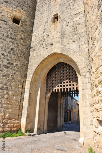 fortification door of Aigues Mortes