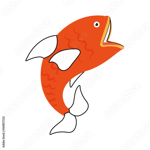 sea fish isolated icon vector illustration design