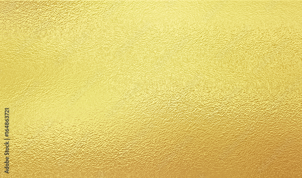 Naklejka premium Shining gold foil