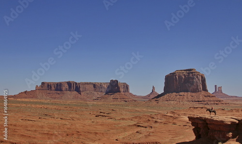 cowboy country in Monument Valley