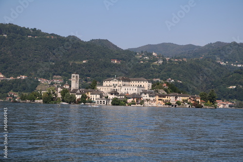 Lake Orta and Isola San Giulio, Piedmont Italy 