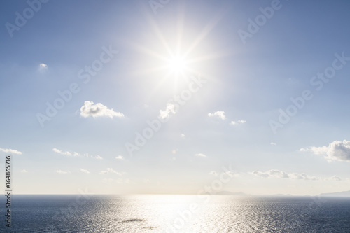 Sunshine over Santorini, Greece