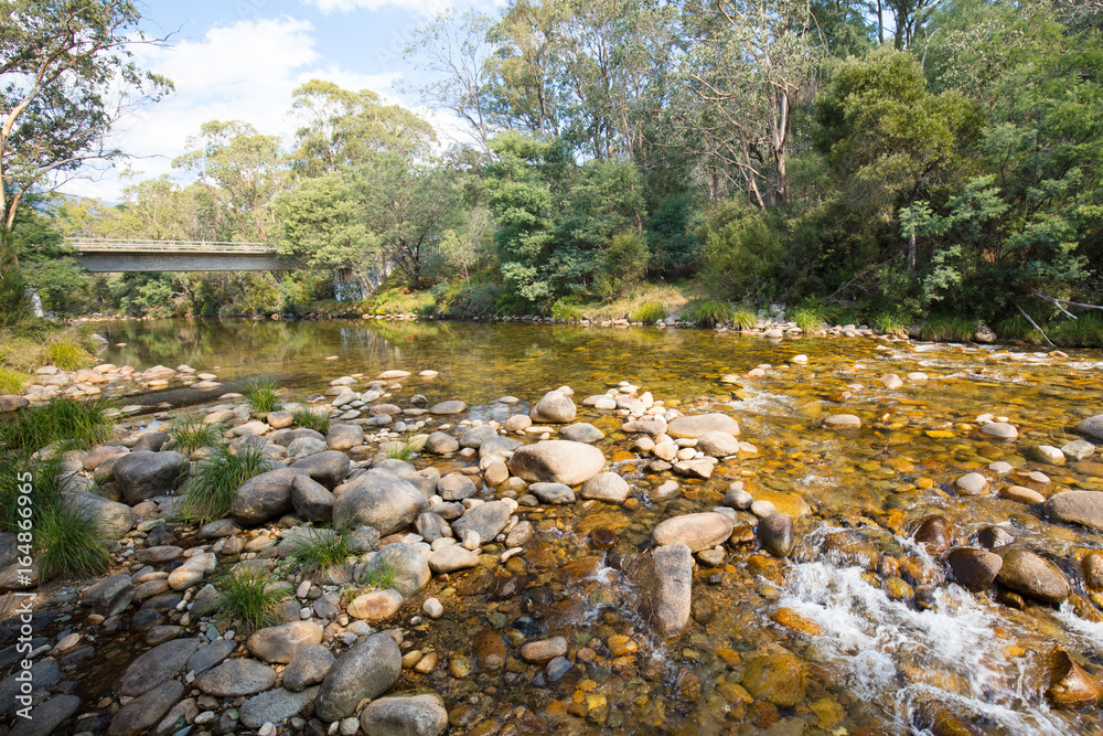 Geehi Flats Campground in the Snowy Mountains Geehi Flats Campground in the Snowy Mountains
