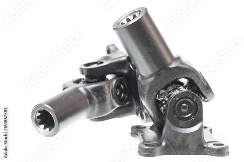 steering shaft cross. SPIDER KIT, PROPELLER SHAFT UNIVERSAL JOINT isolated on white background