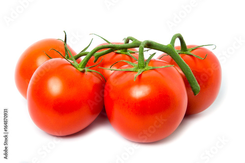 Tomato isolated on white