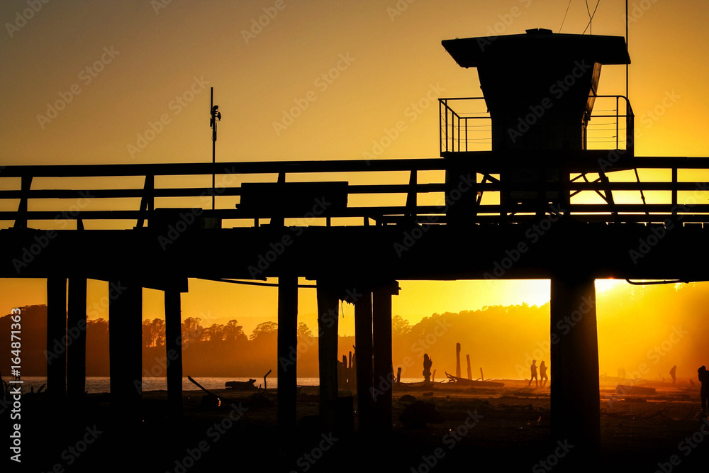 Sunset pier Sunset pier