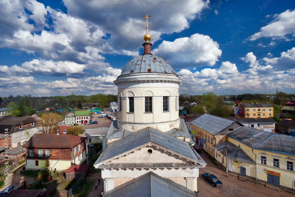 Torzhok. A view of the church.