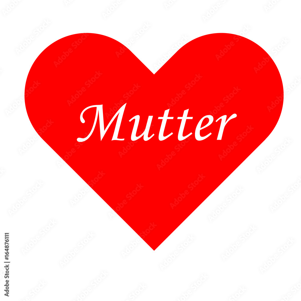 Rotes Herz - Mutter Rotes Herz - Mutter