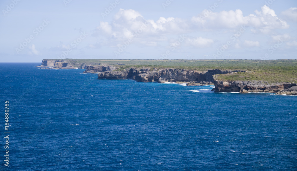 Falaises, Guadeloupe