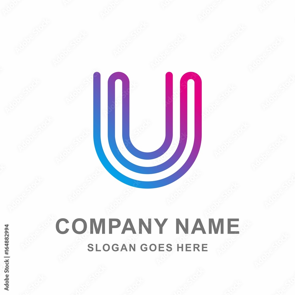 Monogram Letter U Geometric Infinity Circle Spiral Technology Computer Business Company Stock Vector Logo Design Template Monogram Letter U Geometric Infinity Circle Spiral Technology Computer Business Company Stock Vector Logo Design Template