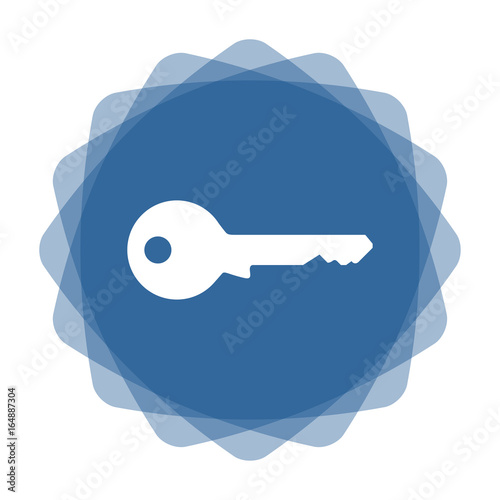 App Icon blau Schlüssel