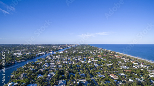 Aerial Delray Beach, Florida