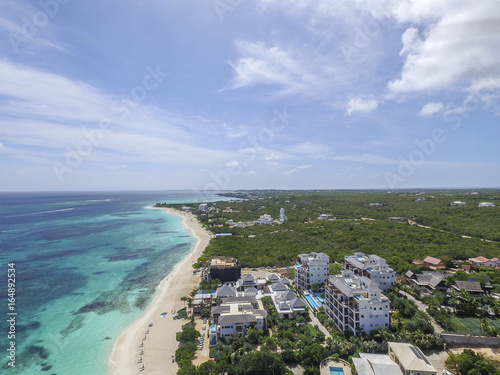Aerial view of Anguilla Beaches: Shoal Bay