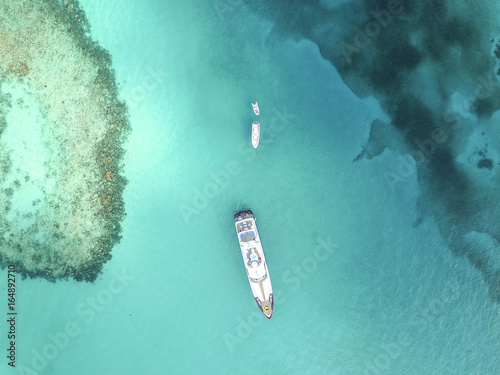 Aerial View from Sandy Toes, Bahamas