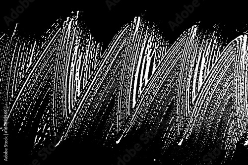 Grunge soap texture. Distress black and white rough foam trace cool background. Noise dirty rectangle grunge foam texture. Dirty artistic soap background. Vector illustration.