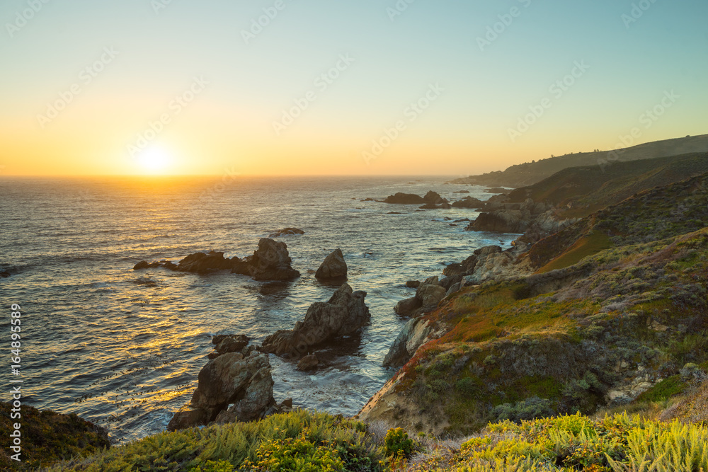 Big Sur Garrapata Sunset