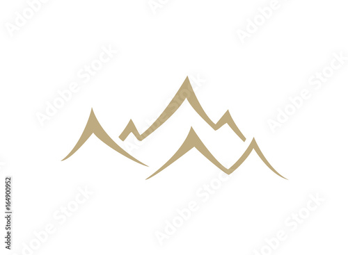 mountain symbol design