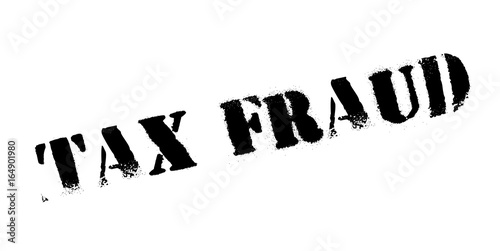 Tax Fraud rubber stamp. Grunge design with dust scratches. Effects can be easily removed for a clean, crisp look. Color is easily changed.
