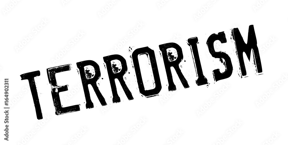 Terrorism rubber stamp. Grunge design with dust scratches. Effects can be easily removed for a clean, crisp look. Color is easily changed. Terrorism rubber stamp. Grunge design with dust scratches. Effects can be easily removed for a clean, crisp look. Color is easily changed.