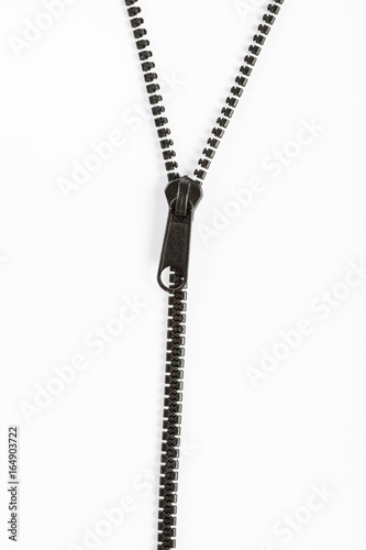 black plastic zipper © Feng Yu
