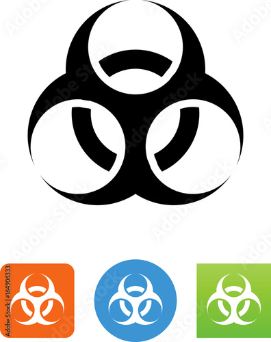 Biohazard Icon - Illustration