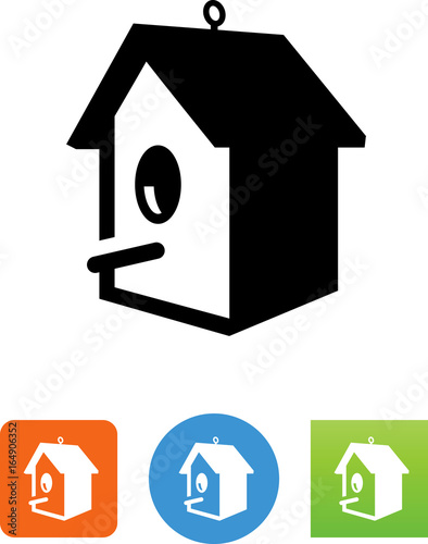 Birdhouse Icon - Illustration