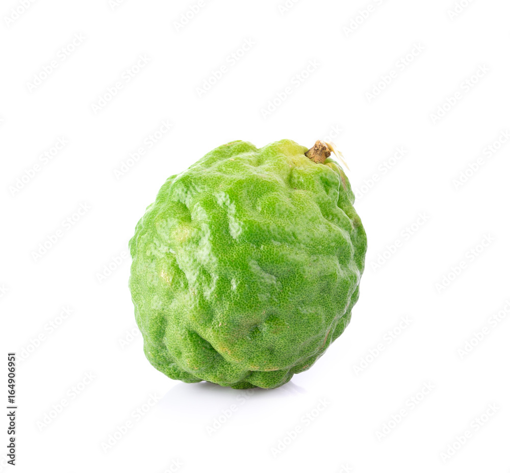 Obraz premium Bergamot on white background