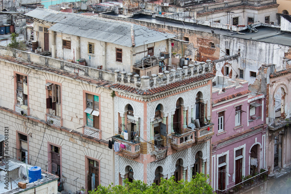 Buildings in Havana Cuba