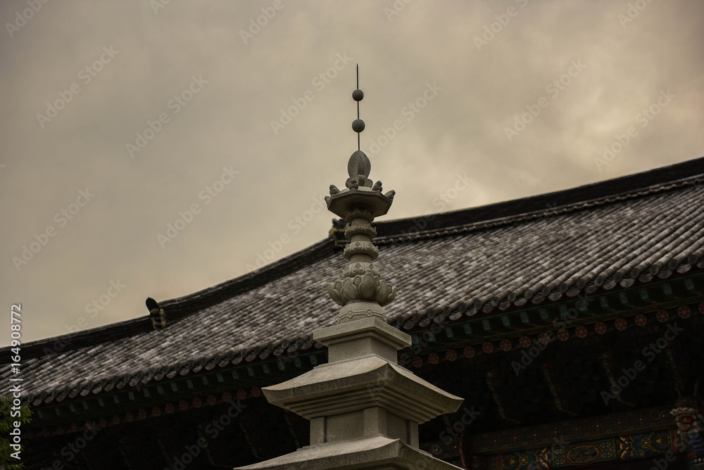 korea tradtional temple