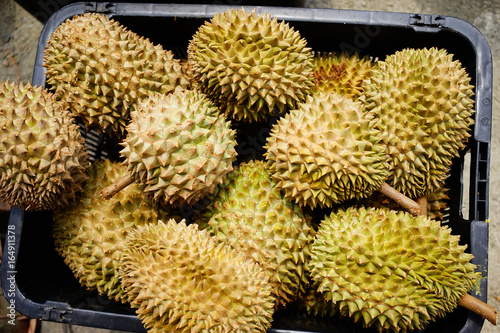 Durian in Square basket