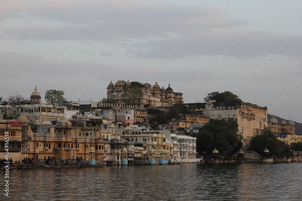 Stadtpalast, Udaipur, Bundesstaat Rajasthan, Indien