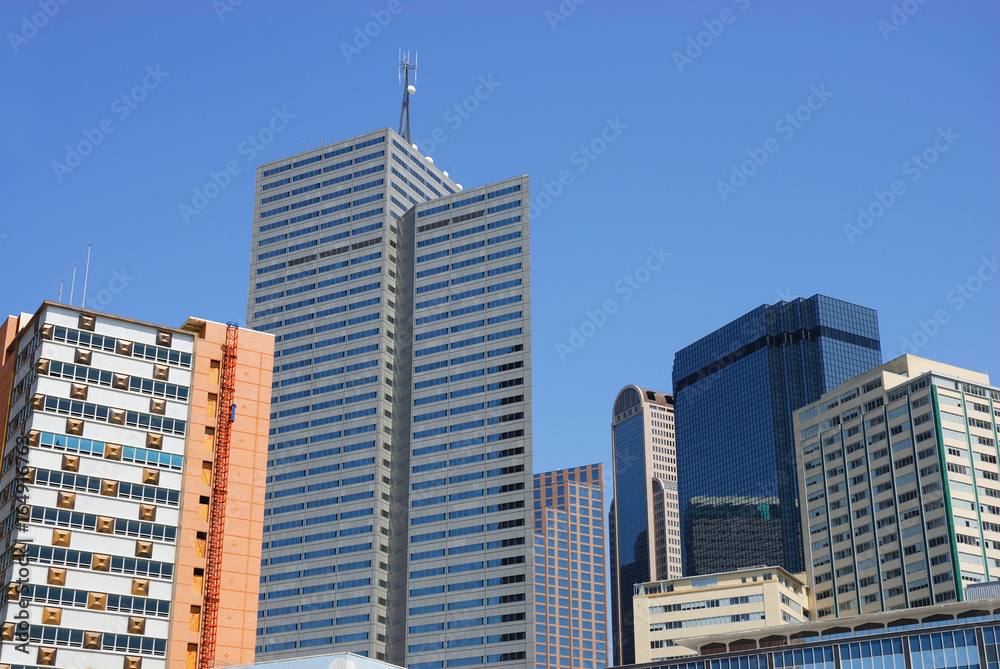 modern office building in downtown district of Dallas