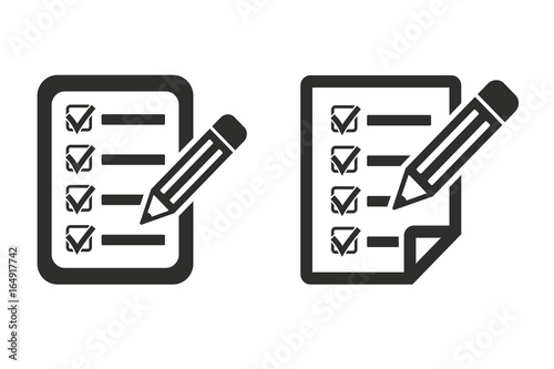 Application form vector icon.