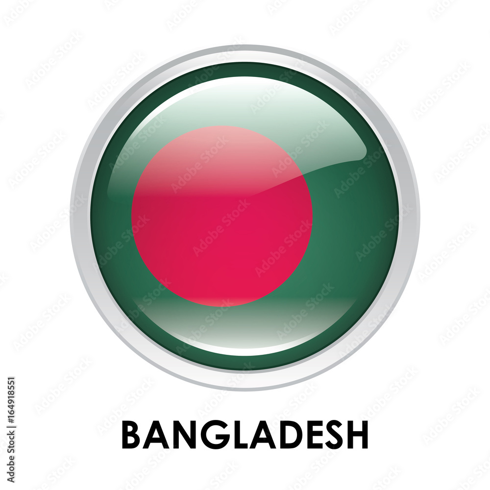 Round flag of Bangladesh Round flag of Bangladesh