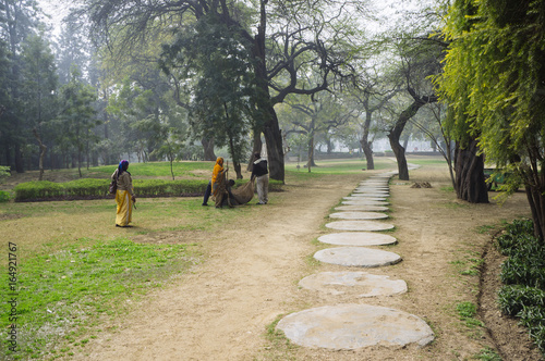 Workers in Lodi garden