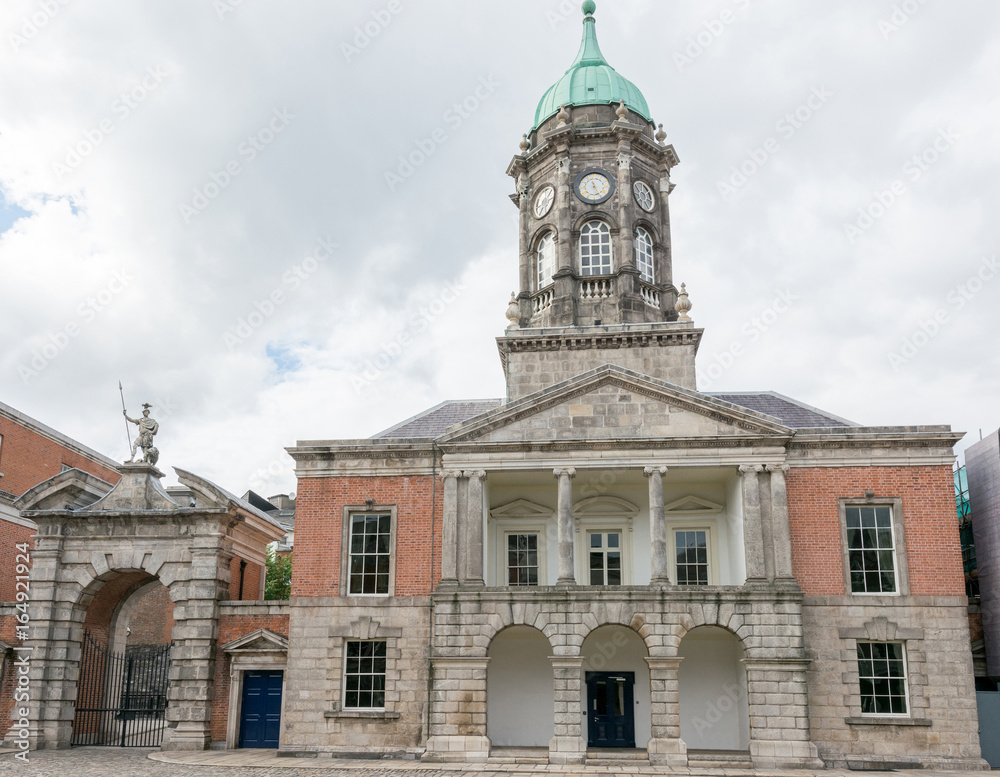 Travel in Ireland. Dublin, Castle