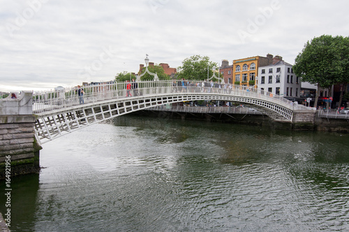 Photography Travel in Ireland. Dublin, Ha'penny bridge