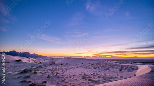 hora azul en el desierto de mexicali