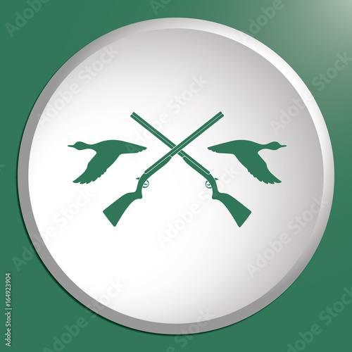 Hunting club logo icon