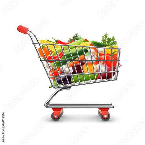 Vegetables Shopping Concept