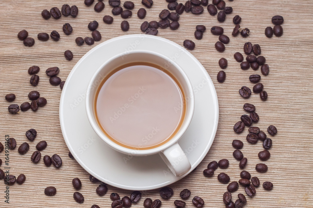 A cup of coffee for your breaktime A cup of coffee for your breaktime