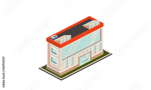 isometic building