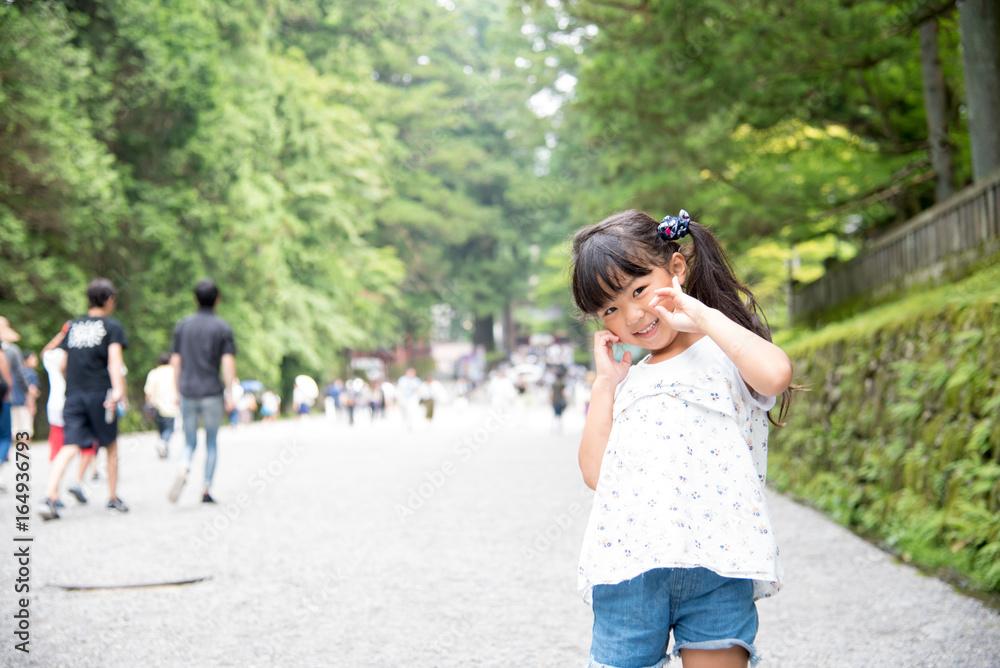 笑顔の女の子 笑顔の女の子