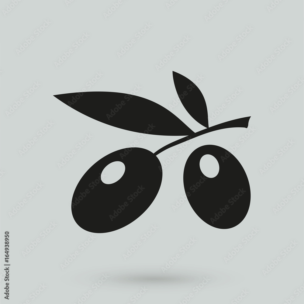 Obraz premium olives icon
