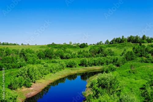 small river view